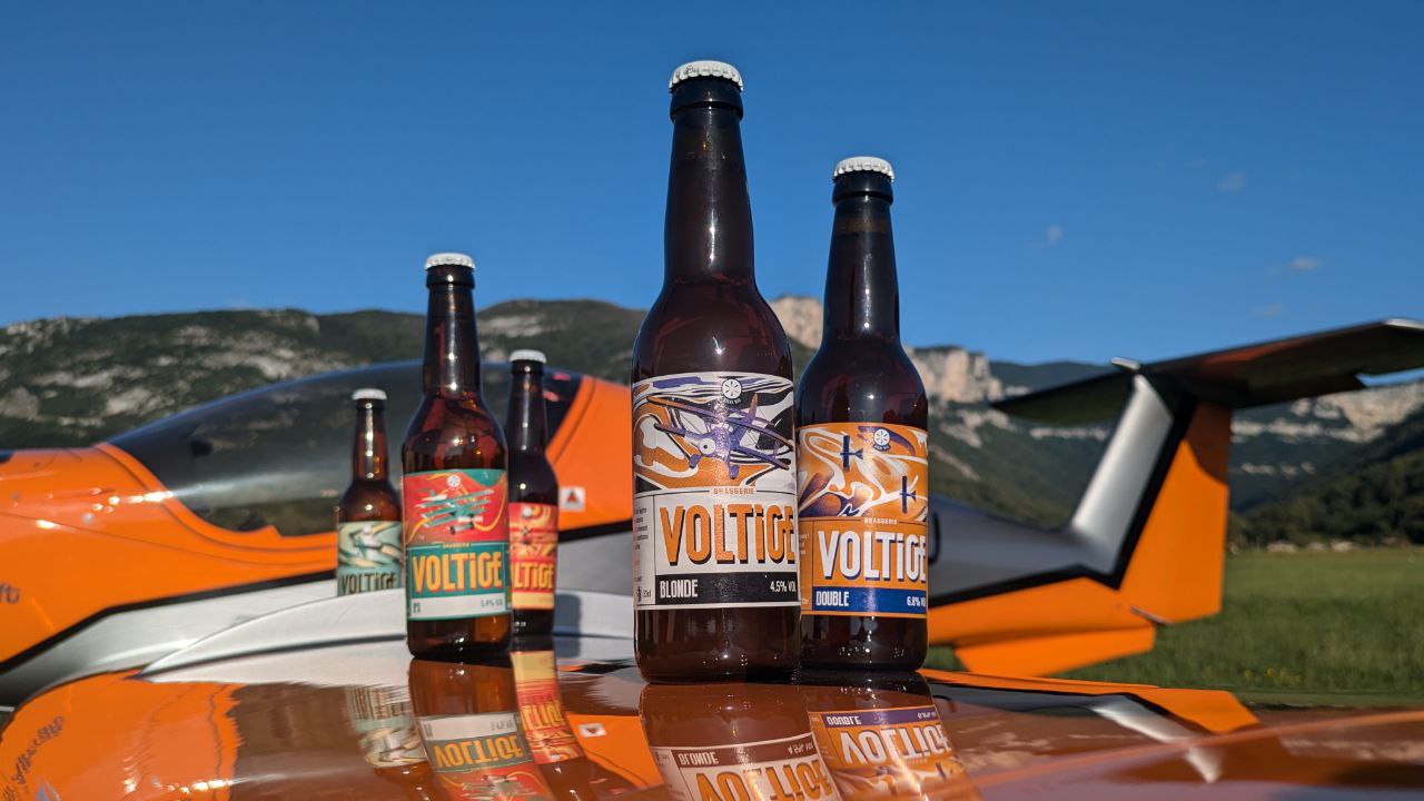 Illustration finale de l'univers graphique Voltige