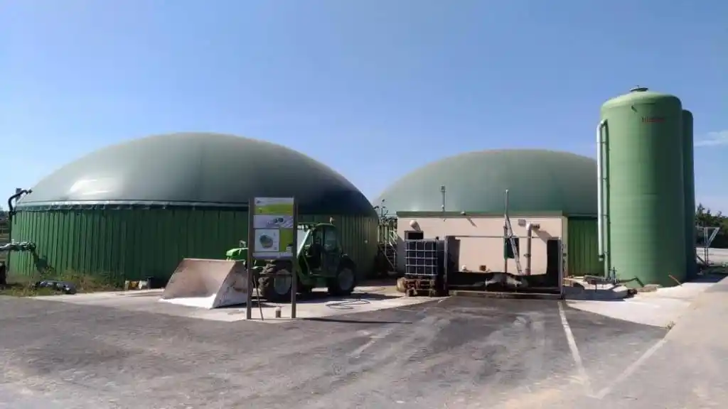 Unité de méthanisation à Chabreuges